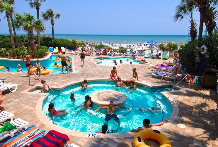 Hotels with Water Slides for Children in Myrtle Beach