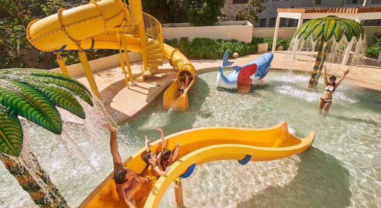 Family Resorts with Water Slides in Cancun